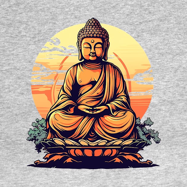 buddah by piratesnow